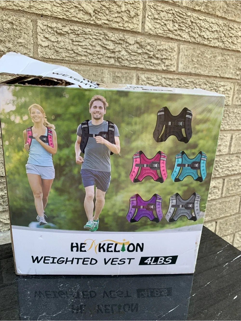 4lb Pink Weighted Vest for Workout & Running